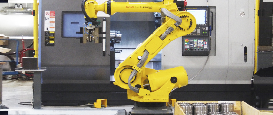 Jame-Shaft-turning-machine-equipped-with-robotic-loading-system